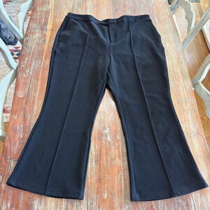 Future Collective Kahlana Barfield Black Flare Pants 16W